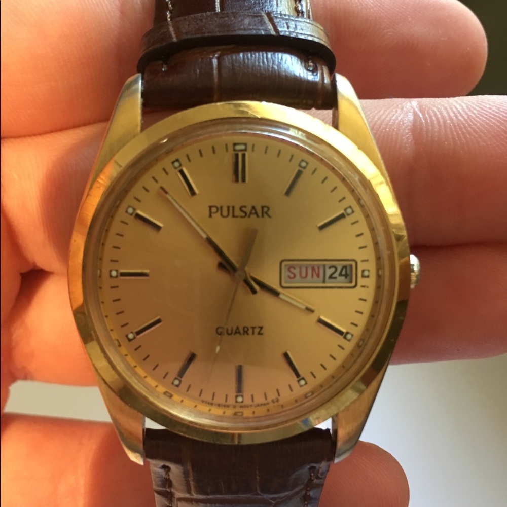 Pulsar gold watch - Picture 5 of 6